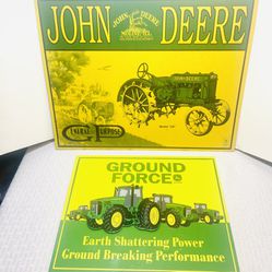 JOHN DEERE Model GP General Purpose & Ground Force Signs