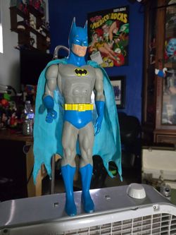 15" vintage 15-inch Batman figure produced by Hamilton Gifts.