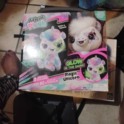 Air Brush Plush Magic Unicorn