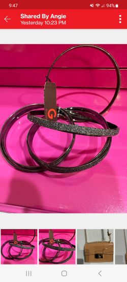 Brand New Guess Bangles, 2 Sets