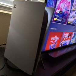 PlayStation 5 Slim with Logitech G29 Driving Force Racing Wheel 