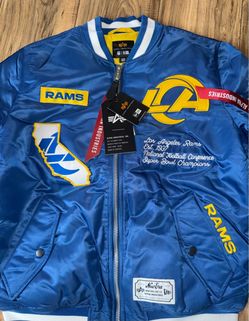 New men’s size medium LA Rams Jacket
