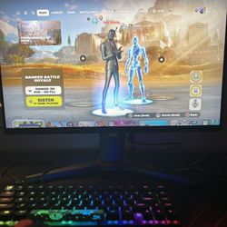 Gaming Monitor 165 Hertz And 1 MS Respond Time