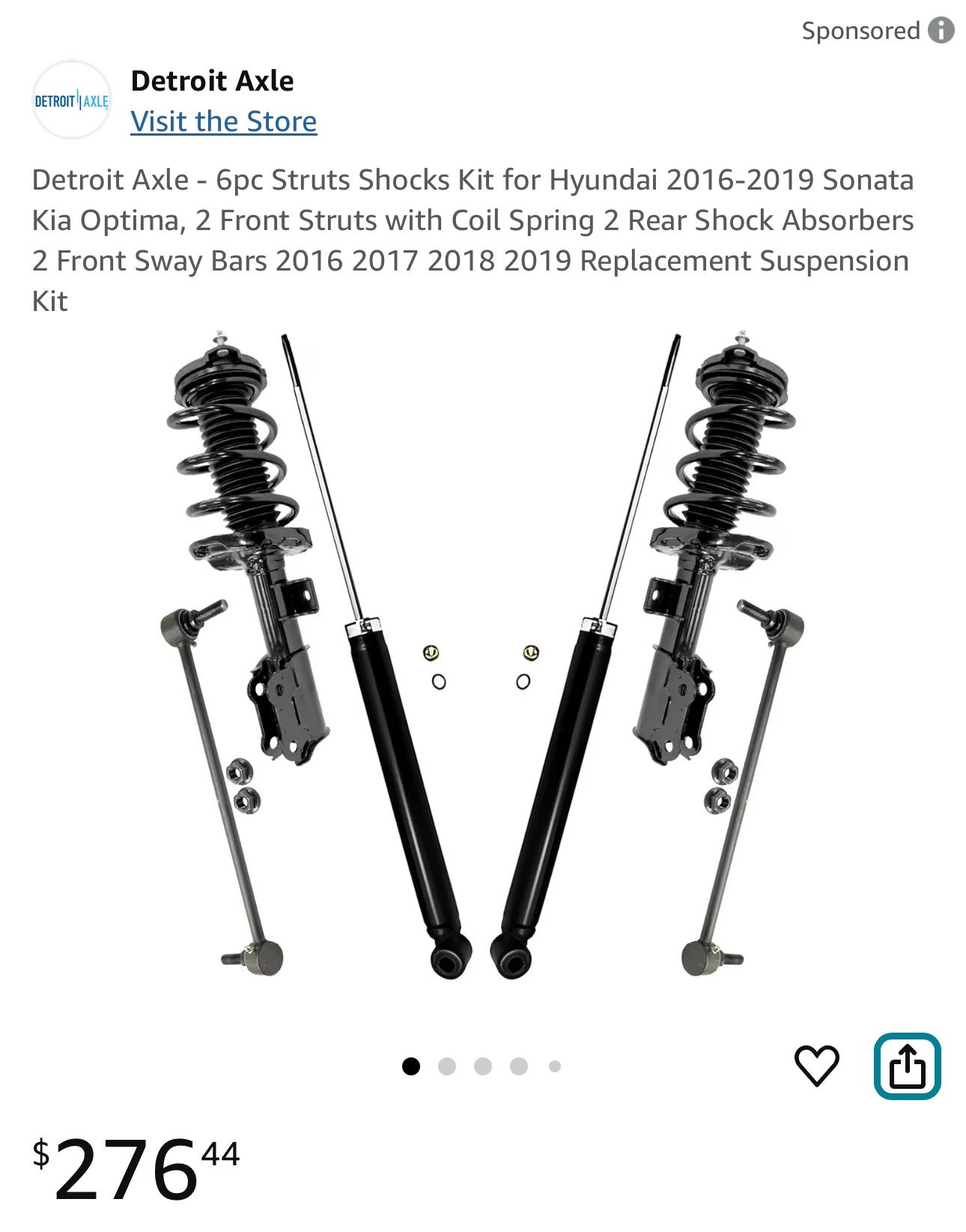 Struts And Shocks Kit