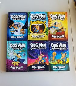 6ea Dog Man Books New
