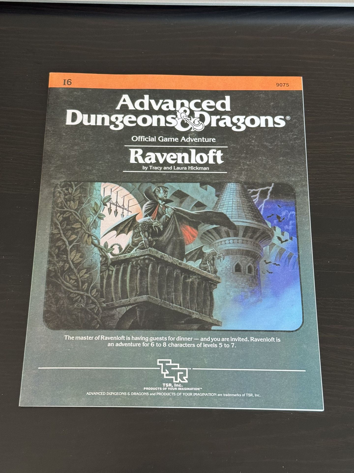 I6 Ravenloft - Dungeons & Dragons - D&D (Perfect Bound Reprint, New)