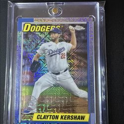 Topps Chrome Clayton Kershaw