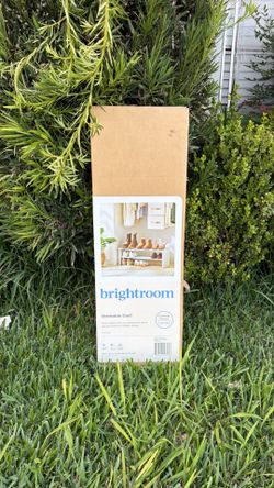 New Brightroom Stackable Shelf – White – Unopened Box
