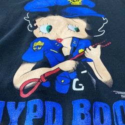 Vintage 1995 Betty Boop NYPD sweatshirt 
