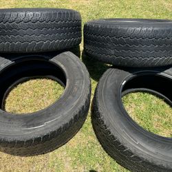 17” Goodyear Wrangler AT’s, Set of 4