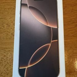 NEW APPLE IPHONE 16 PRO MAX 256GB UNLOCKED VERIZON AT&T T-MOBILE CRICK
