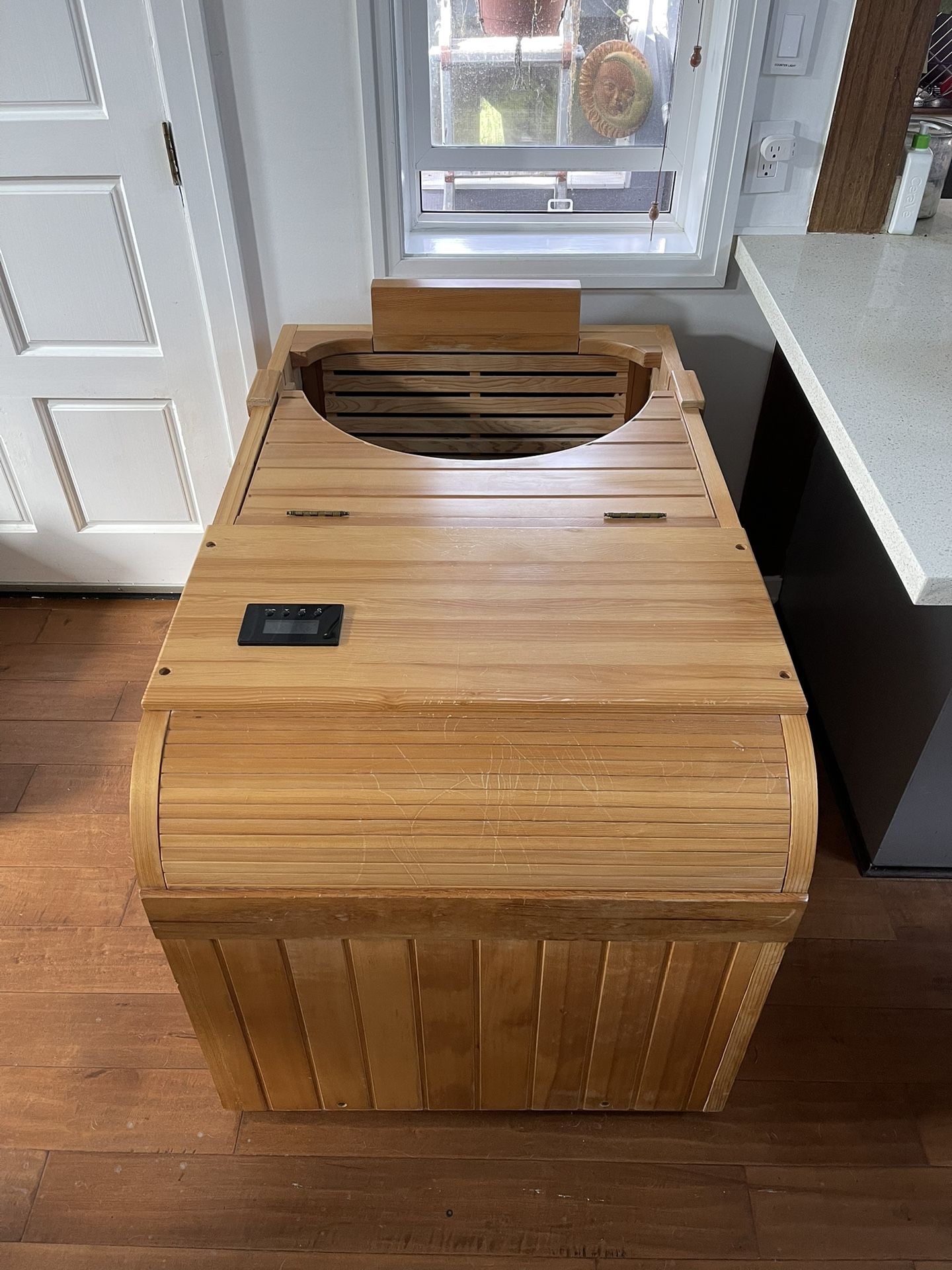 Wooden Infrared Half Body Sauna