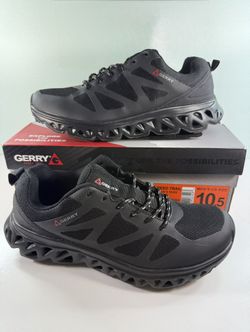 NEW Gerry Men's Speed Trail Lace-Up Shoes - Black - size 10.5