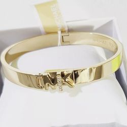MK BRACELET NEW AUTHENTIC GOLDEN COLOR 