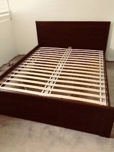 Beautiful IKEA Brusali Full Size Bed Frame GOOD Condition