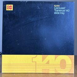 Vintage Kodak Carousel Transvue 140 Projector 35mm Slide Tray w/ Original Box