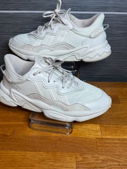 Adidas Ozweego Triple White Sneakers SIZE 8M