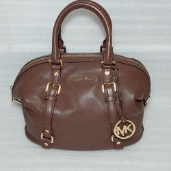 Michael Kors purse handbag. Authentic. Retail $400. Brown Gold. Women's bag. Like new