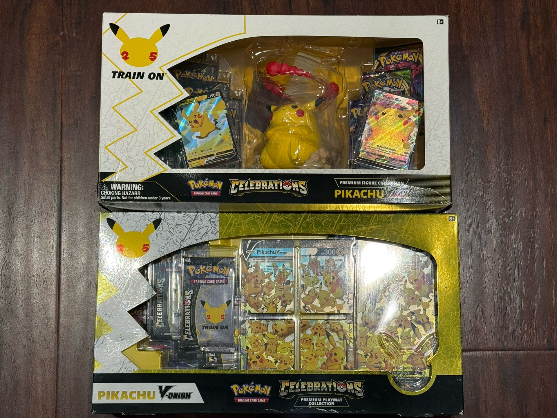 Pokemon TCG 25th Anniversary Celebrations Pikachu Boxes