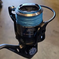 Quantum Reel/New braid/New Quantum Zeal rod