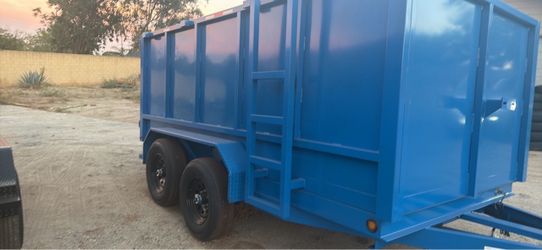 Smooth wall dump trailer 12 ft !