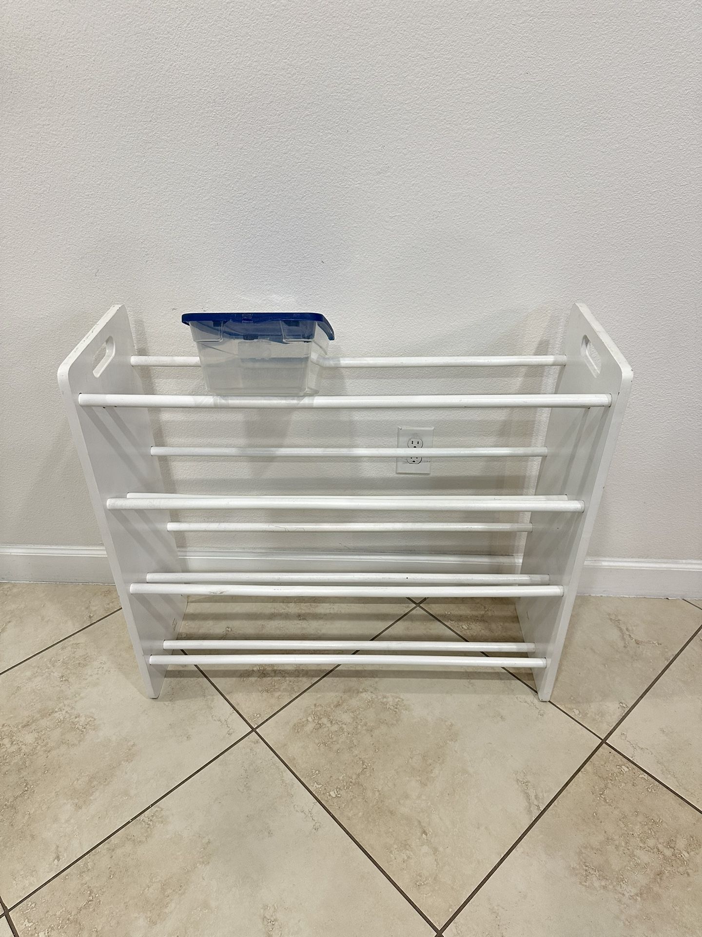 Storage Bin Rack
