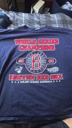 Boston Red Sox 2004 World Series Champions T-Shirt