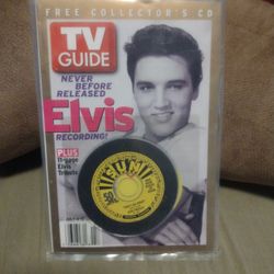 TV Guide Rare ELVIS PRESSLEY