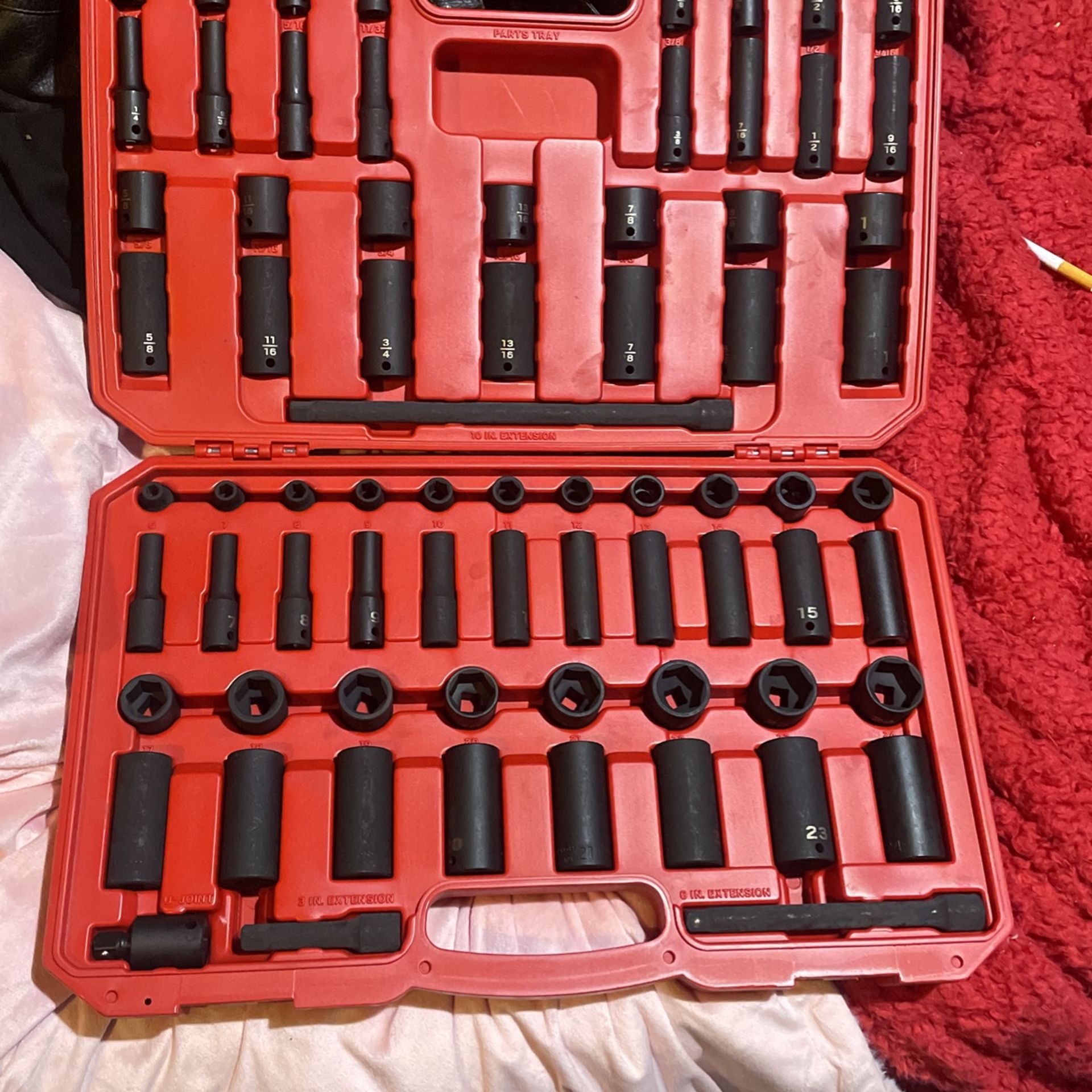 Tekton 3/8drive Impact Socket Set