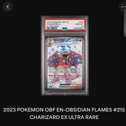 Charizard Ex #215 Pokemon Obsidian Flames