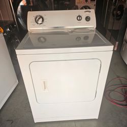 WHITE WHIRLPOOL GAS DRYER 