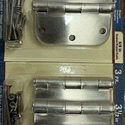 New Gatehouse 3-Pack 3.5” Door Hinges
