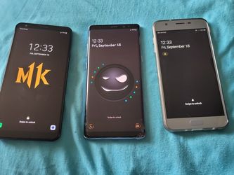 Note 8s(2) LG Stylo 4(1) GalaxyJ7Star(1) GalaxyS8+(1)