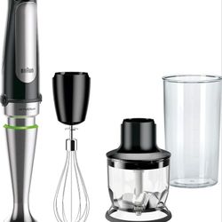 Braun MultiQuick MQ7025X Hand Blender, Faster, Finer Blending
