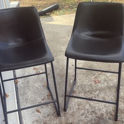 From AtHome - 2 Crosby St. Drake Counter Stool, Dark Grey  - Must Pickup