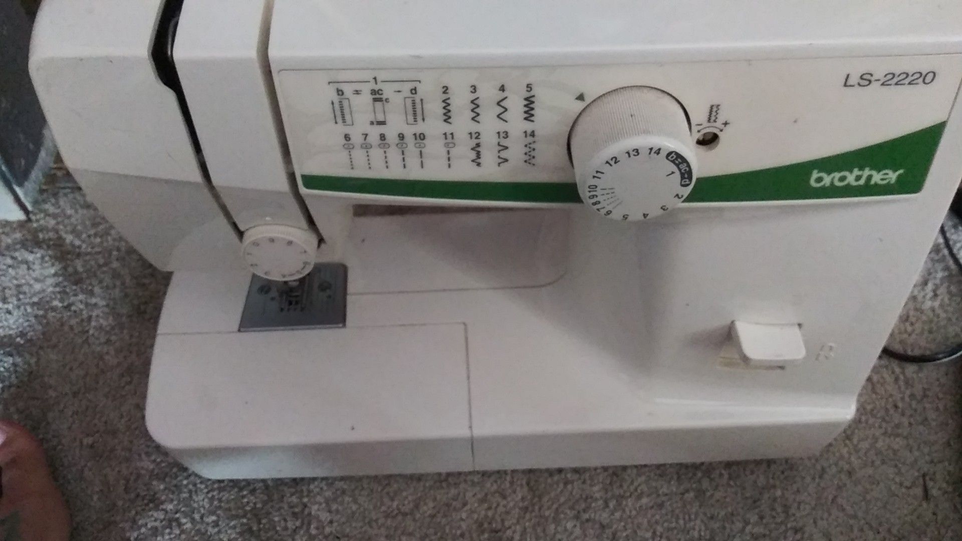 Brother LS 2220 sewing machine