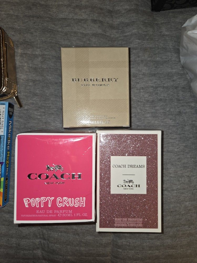 3 Brand New Women's EDP Perfumes