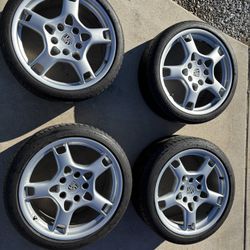 Porsche 5x130 Lobster Claw/fork Wheels