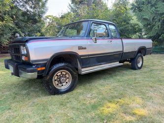 1992 Dodge Ram W250 Cummins Diesel Manual 4x4