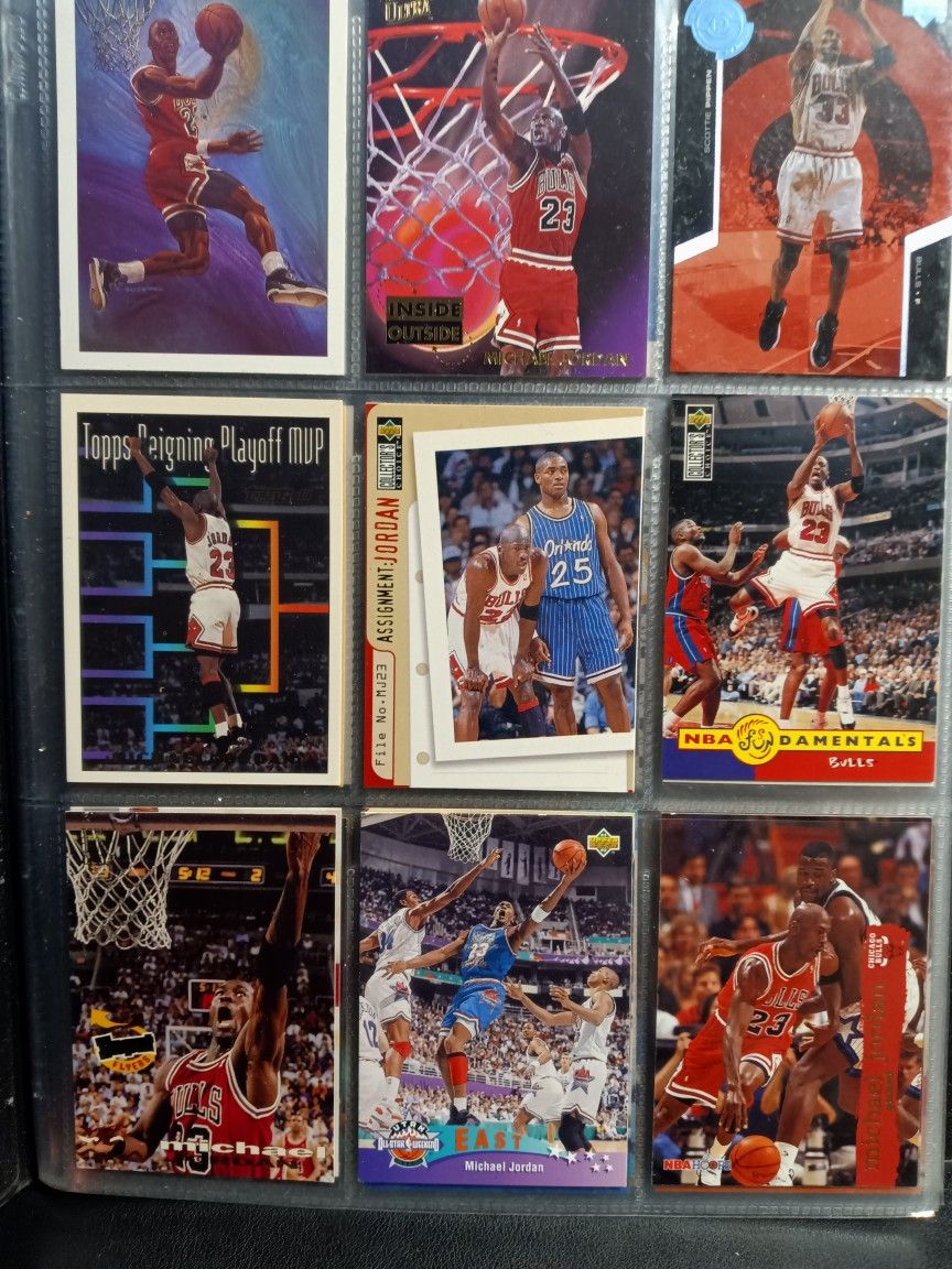 Old NBA Basketball 🏀 Ball Collection Cards