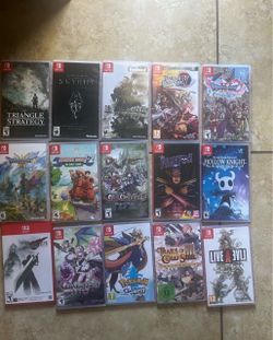 Nintendo Switch Games $25Each One Price Firm