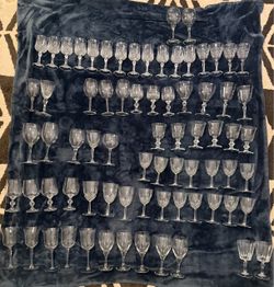 Assorted Glass Cups