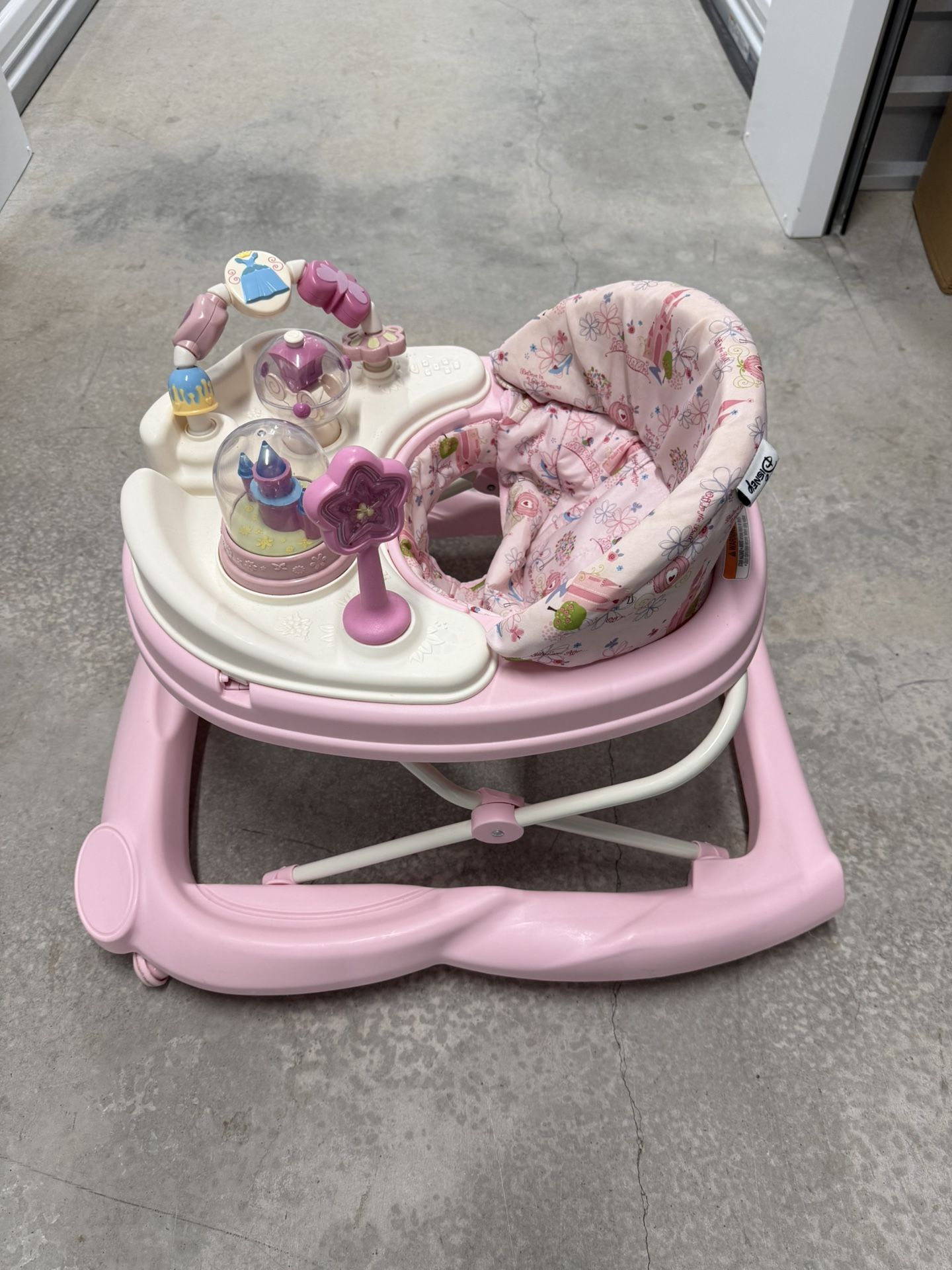 Pink Baby walker