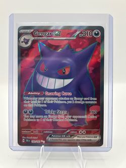 Pokemon TCG: Temporal Forces (193/162): Gengar EX Full Art Ultra Rare (NM)