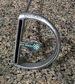 DeLaCruz FB4-GG Series Putter vintage rare "D" shaped right Handed 34 inches