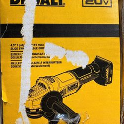 Dewalt New Grinder 20vbrushless 