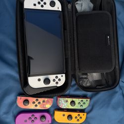 OLED Switch 6 Controllers