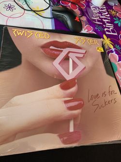Twisted sister Love is for suckers STILL SEALED ! 1987!!!! VINTAGE!!!