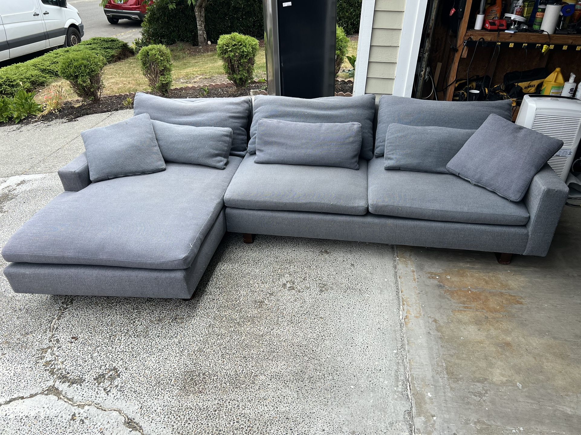 West Elm Harmony Sectional Sofa
