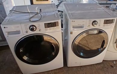 Washer And Dryer LG Everything Works 2-month Warranty Delivery Instalación Available